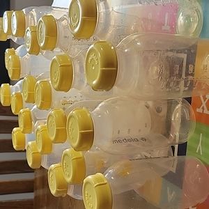 20 8oz medela bottles